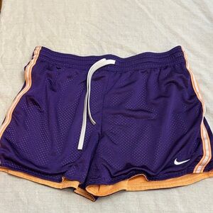 Nike Women's Purple and Orange Shorts. Size M!